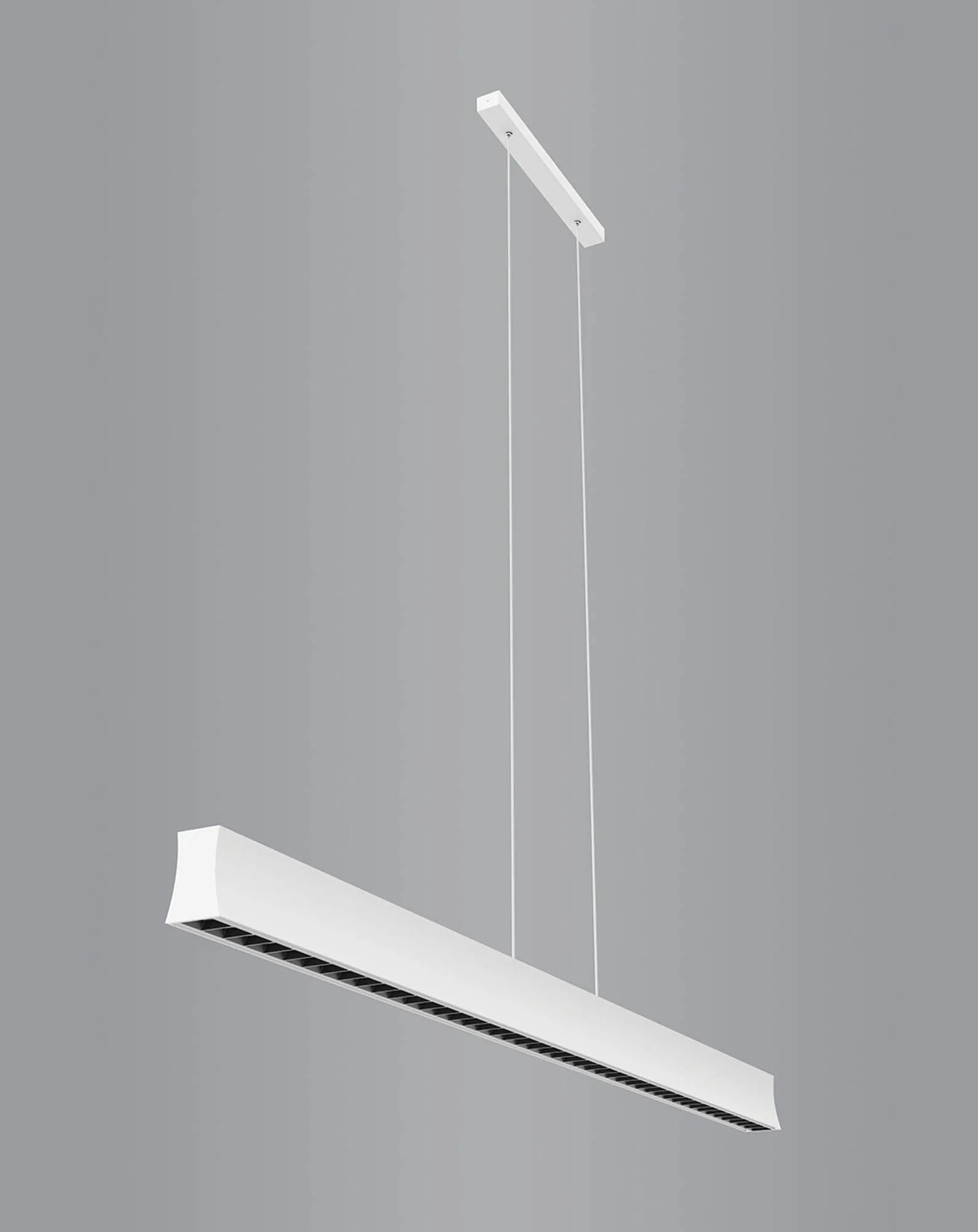 Hanok Linear Pendant 45° 38W LED M7540  Mantra Fusion Hanok White